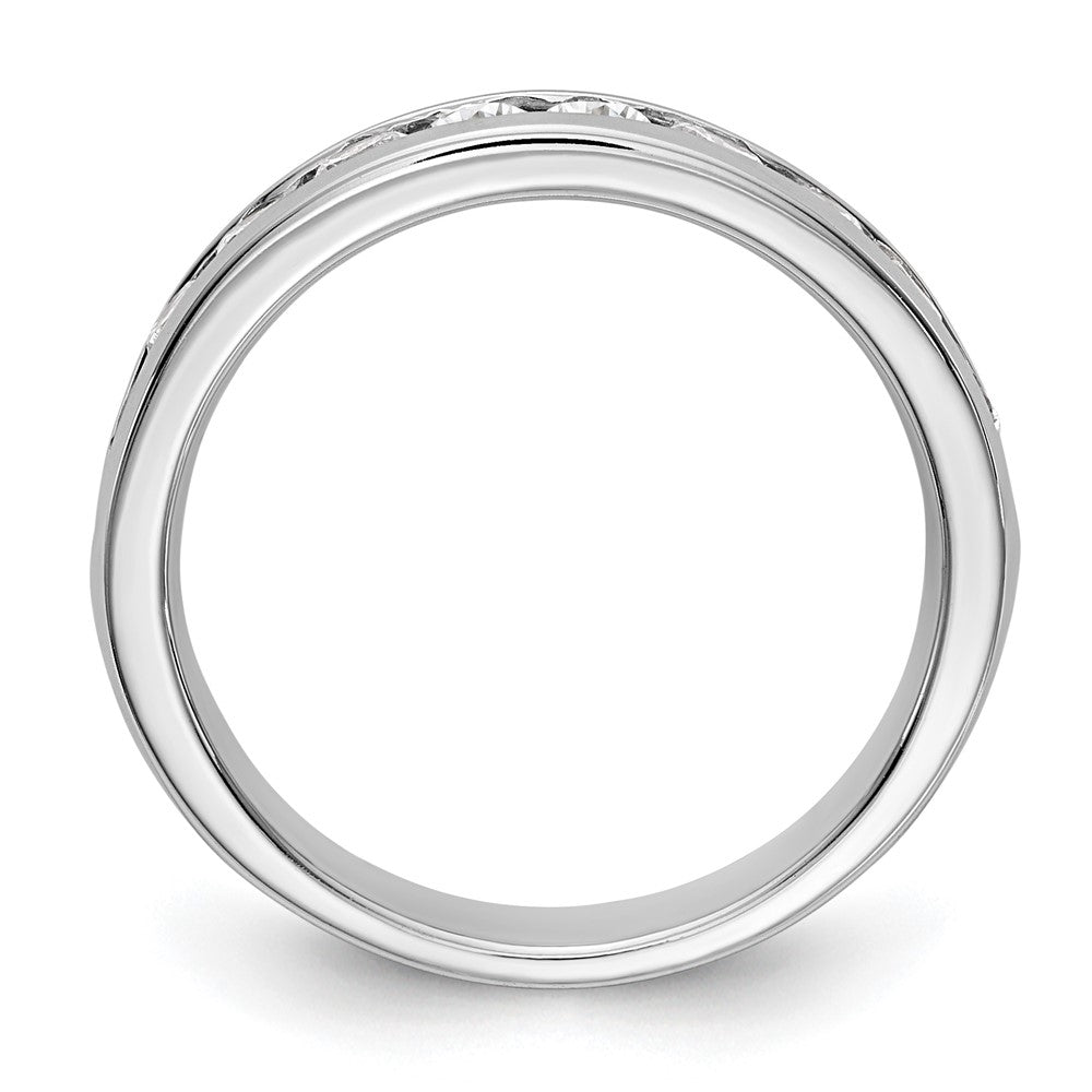 14kw 10-Stone Lab Grown Diamond VS/SI+ G+ Channel Band