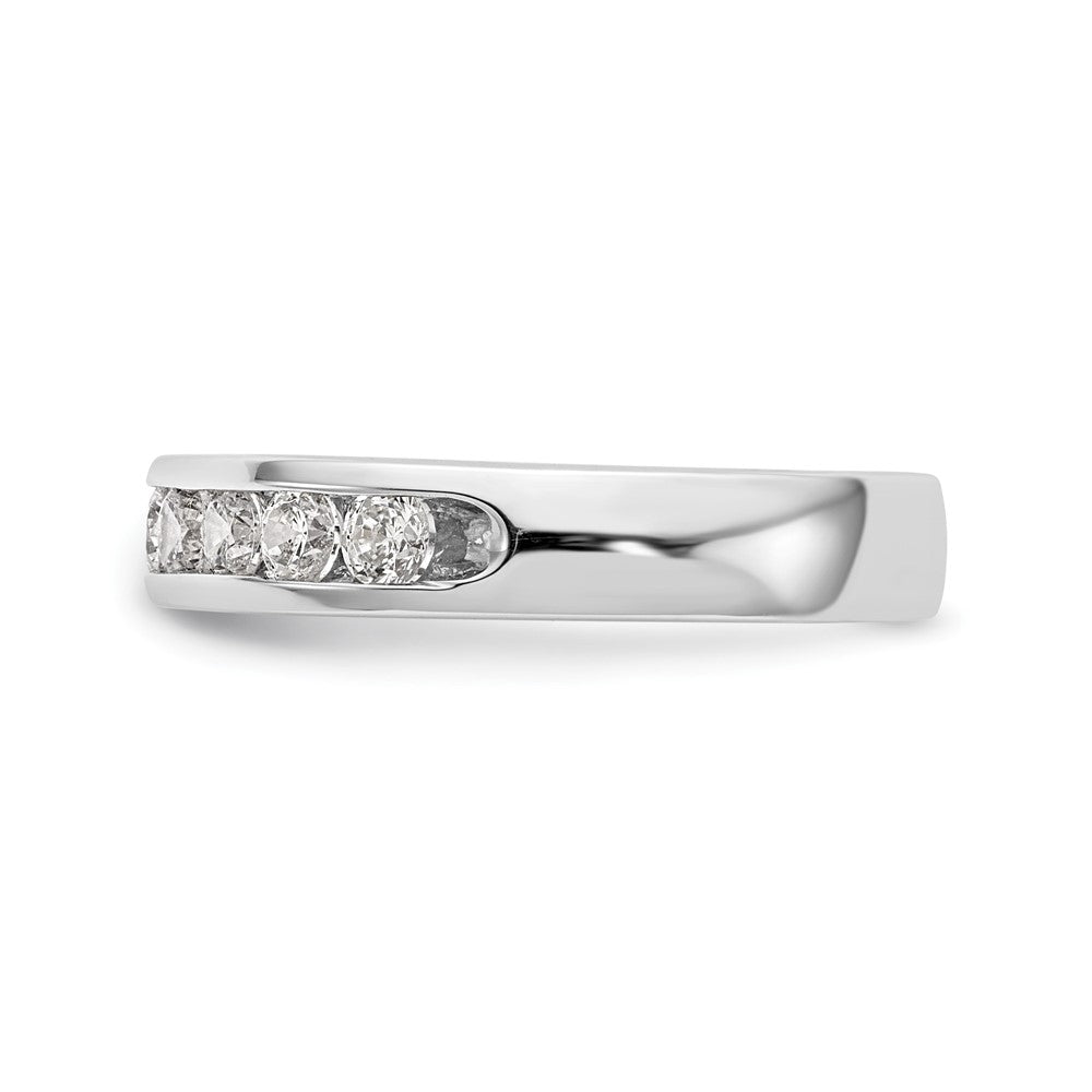 14kw 10-Stone Lab Grown Diamond VS/SI+ G+ Channel Band