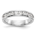 14kw 10-Stone Lab Grown Diamond VS/SI+ G+ Channel Band