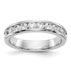 14kw 10-Stone Lab Grown Diamond VS/SI+ G+ Channel Band