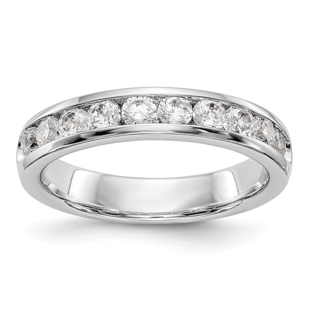 14kw 10-Stone Lab Grown Diamond VS/SI+ G+ Channel Band