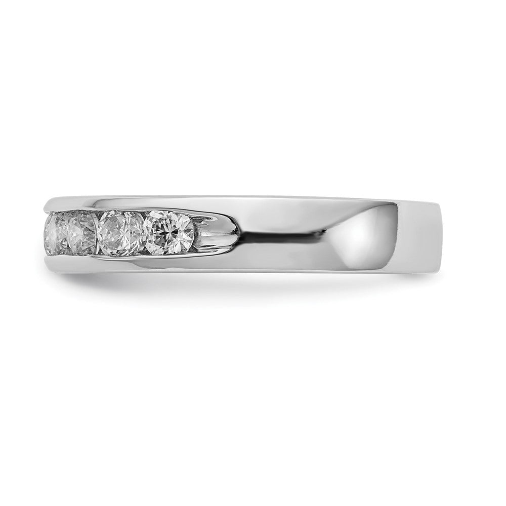 14kw 10-Stone Lab Grown Diamond VS/SI+ G+ Channel Band