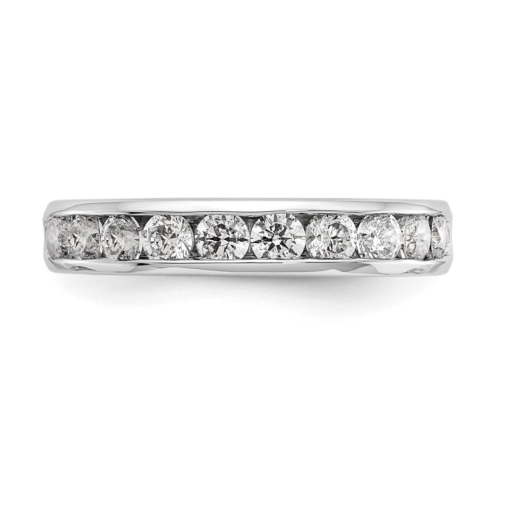 14kw 10-Stone Lab Grown Diamond VS/SI+ G+ Channel Band
