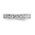 14kw 10-Stone Lab Grown Diamond VS/SI+ G+ Channel Band