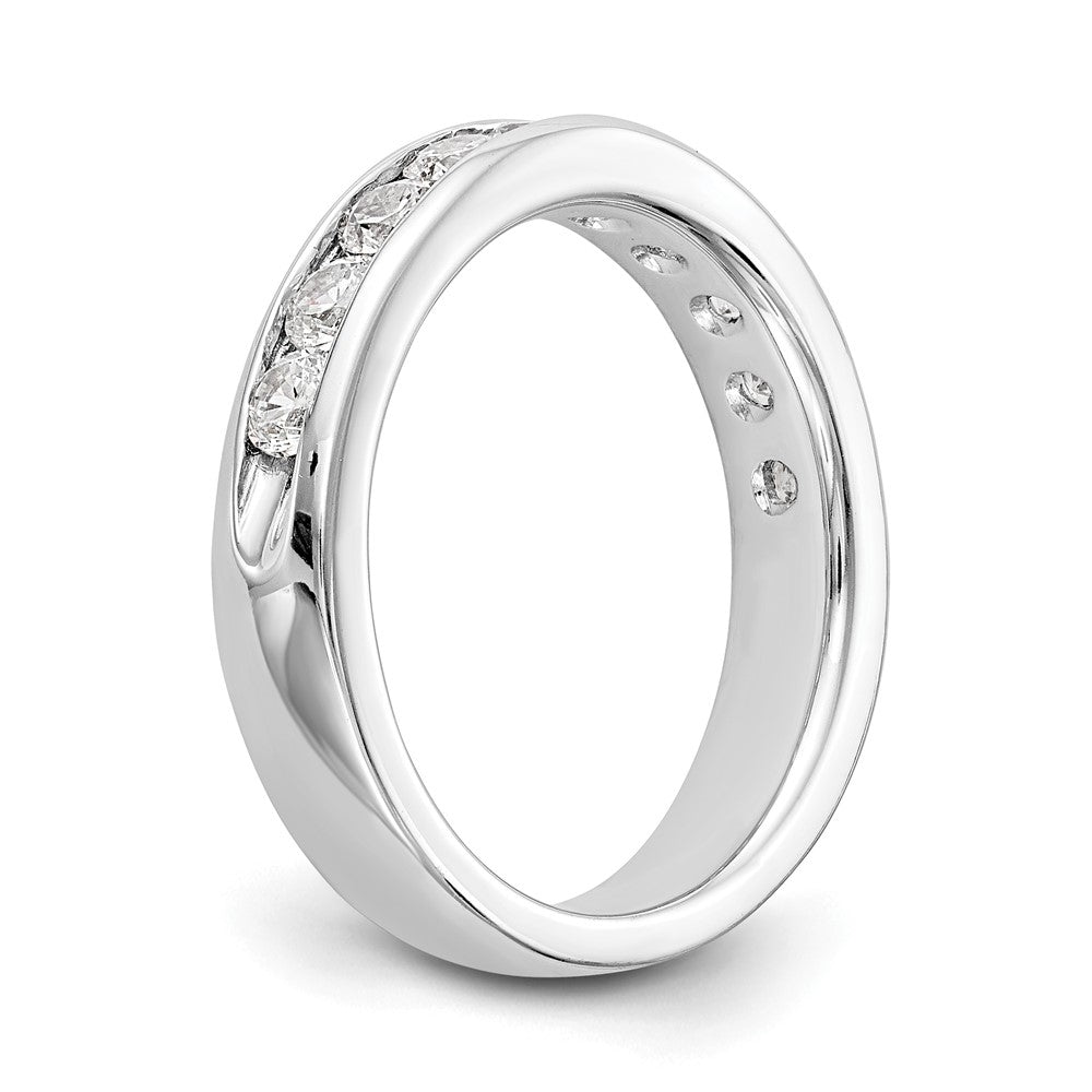 14kw 10-Stone Lab Grown Diamond VS/SI+ G+ Channel Band