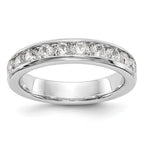 14kw 10-Stone Lab Grown Diamond VS/SI+ G+ Channel Band