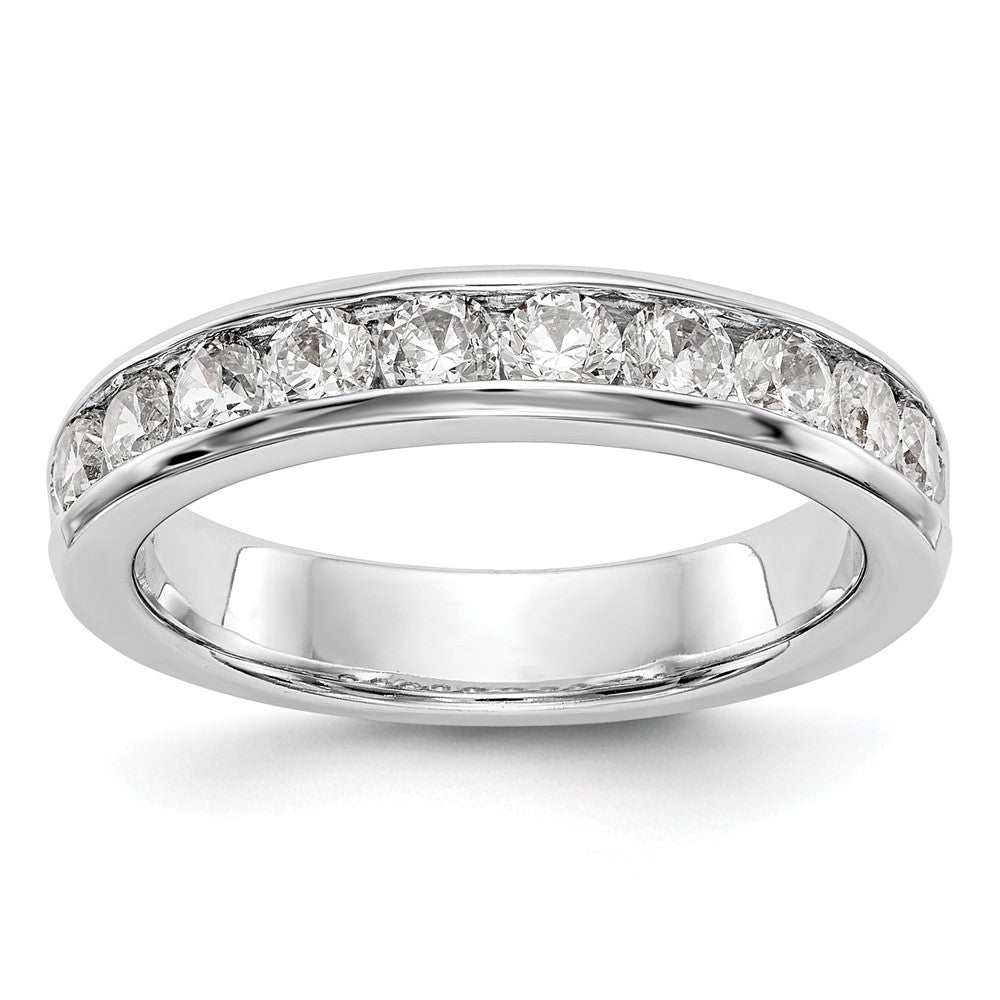 14kw 10-Stone Lab Grown Diamond VS/SI+ G+ Channel Band