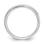 14K White Gold 11-Stone 1/6 carat Round Diamond Complete Channel Band