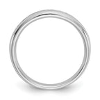 14K White Gold 11-Stone 1/4 carat Round Diamond Complete Channel Band