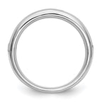 14K White Gold 11-Stone 3/4 carat Round Diamond Complete Channel Band
