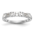 14K Yellow Gold Diamond Band