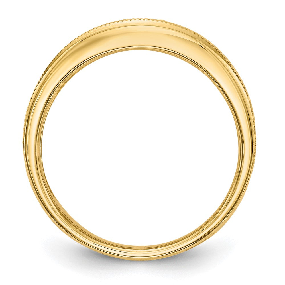 14K Vintage 1/4 carat Complete Diamond Band