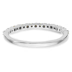 14k White Gold Yellow Diamond Band