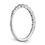 14k White Gold Yellow Diamond Band