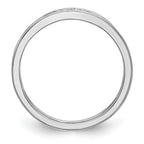 14k White Gold Yellow & White Diamond Band
