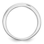 14k White Gold Ruby Complete Channel Band