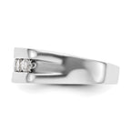 IBGoodman 14k 3/4 carat Lab Grown Diamond VS/SI+ G+ Complete Men's Band