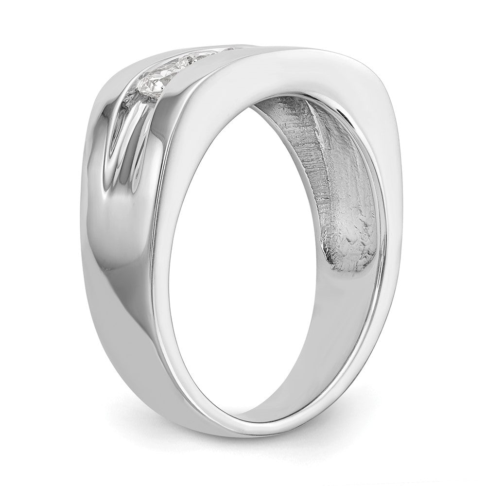 IBGoodman 14k 3/4 carat Lab Grown Diamond VS/SI+ G+ Complete Men's Band