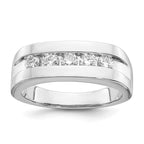 IBGoodman 14k 3/4 carat Lab Grown Diamond VS/SI+ G+ Complete Men's Band