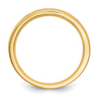 True Origin 14K Yellow Gold Men's 1/3 carat Lab Grown Diamond VS+ F+ Complete Channel Band