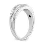 14K White Gold 7-Stone 1/4 carat Diamond Complete Men's Band