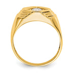14K 1/2 carat Diamond Complete Men's Ring