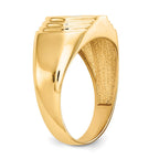 14K 1/2 carat Diamond Complete Men's Ring