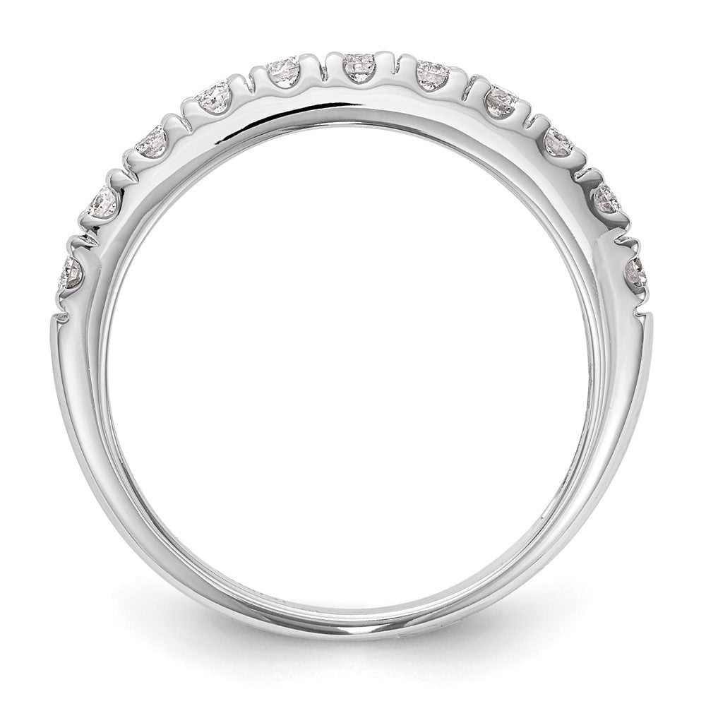 14k White Gold 1/3 carat Diamond Complete Wedding Band