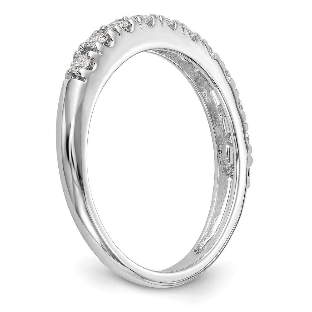 14k White Gold 1/3 carat Diamond Complete Wedding Band
