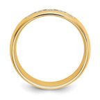 True Origin 14K Yellow Gold Men's 1/2 carat Lab Grown Diamond VS+ F+ Complete Miligrain Band