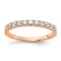 14kr TRUE ORIGIN Lab Grown Diamond VS+ F+ 1/2ct Wedding Band