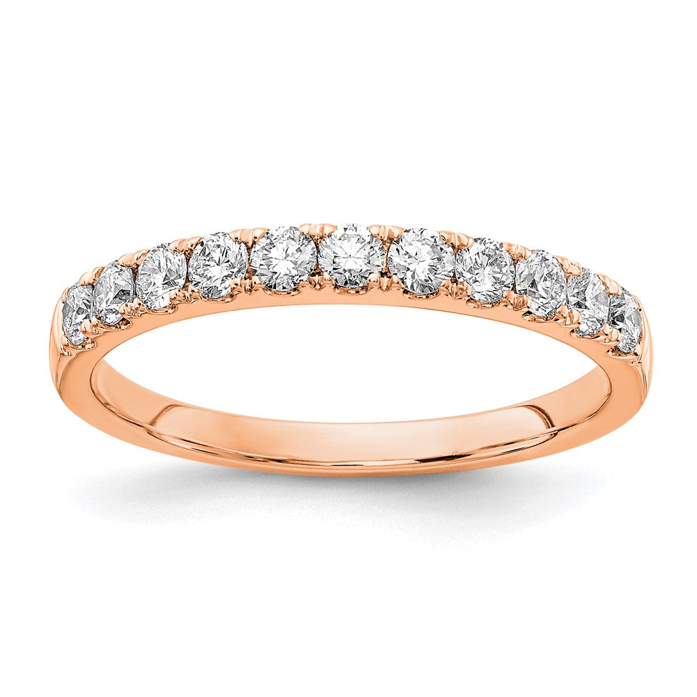 14kr TRUE ORIGIN Lab Grown Diamond VS+ F+ 1/2ct Wedding Band
