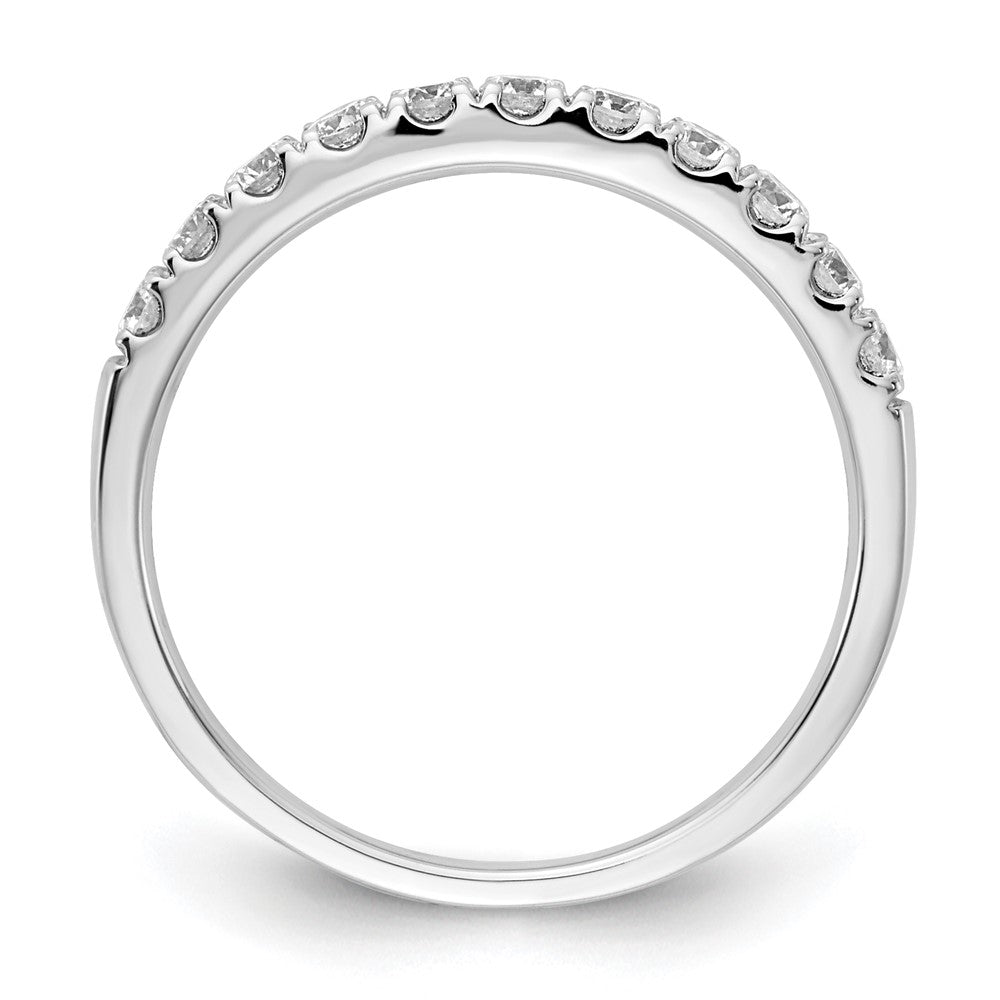 14kw Lab Grown Diamond VS+ F+ 1/10ct Wedding Band