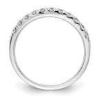 14kw Lab Grown Diamond VS+ F+ 1/10ct Wedding Band
