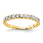 14ky TRUE ORIGIN Lab Grown Diamond VS+ F+ 1/2ct Wedding Band