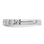 14k White Gold 1 carat Lab Grown Diamond VS/SI+ G+ Complete Wedding Band