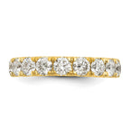 14k 1 1/2 carat Lab Grown Diamond VS/SI+ G+ Complete Wedding Band