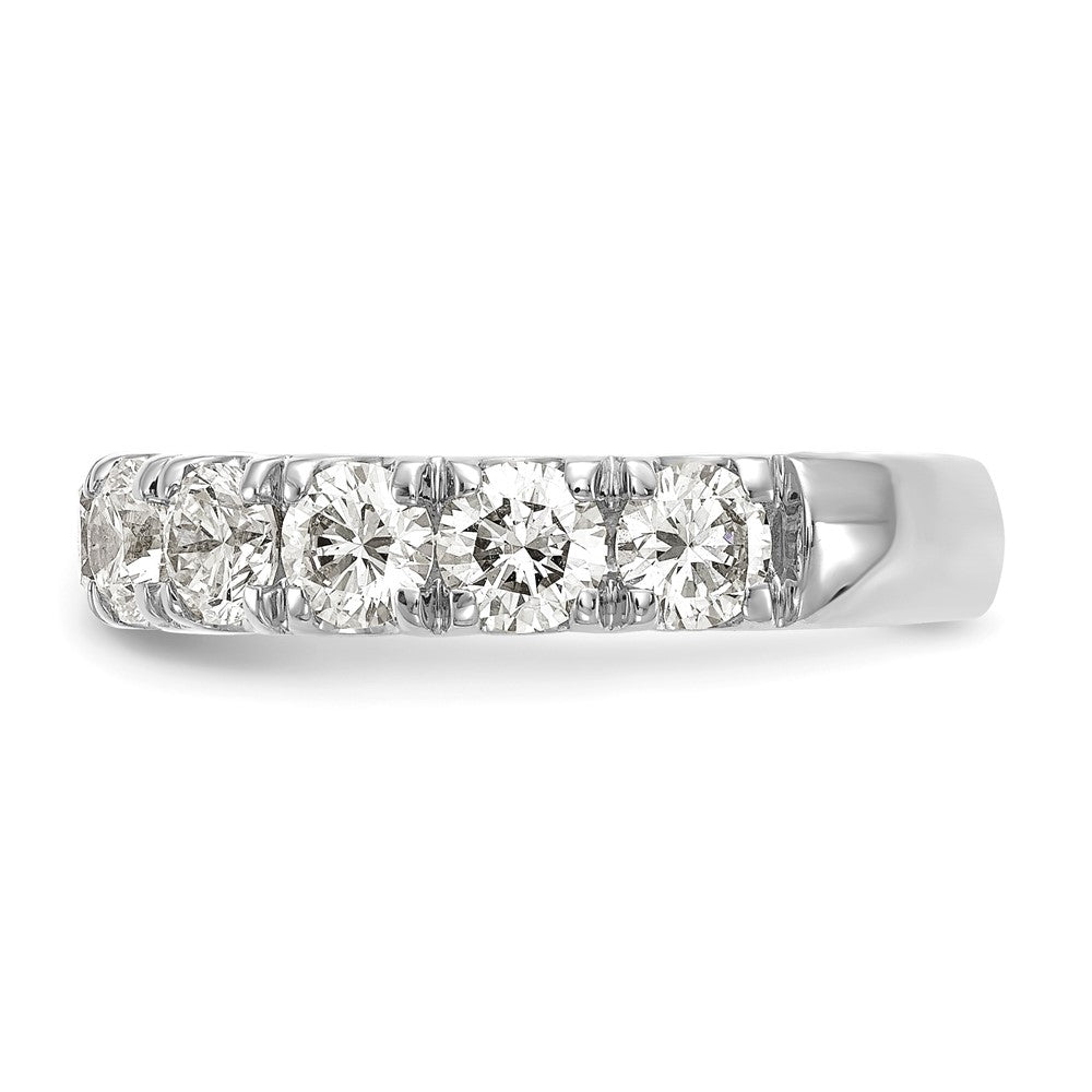 14k White Gold 2 carat Lab Grown Diamond VS/SI+ G+ Complete Wedding Band