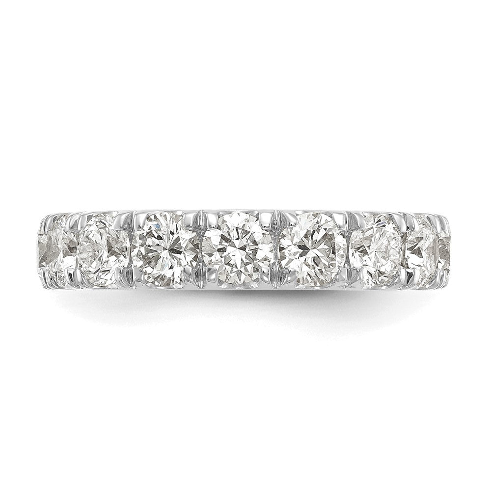 14k White Gold 2 carat Lab Grown Diamond VS/SI+ G+ Complete Wedding Band