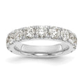 14k White Gold 2 carat Lab Grown Diamond VS/SI+ G+ Complete Wedding Band