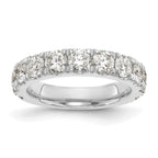 14kw Lab Grown Diamond VS+ F+ 2 ct Wedding Band