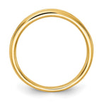 14k 1/3 carat Lab Grown Diamond VS+ F+ Complete Channel Set Band