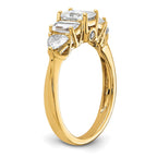 14k 1 5/8ct. G H I True Light Moissanite Engagement Ring
