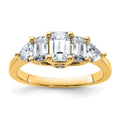 14k 1 5/8ct. G H I True Light Moissanite Engagement Ring