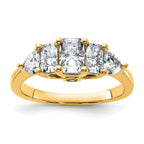 14k 1 3/4ct. G H I True Light Moissanite Engagement Ring