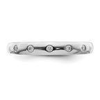14k 3mm 5-stone 1/20 carat Diamond Band