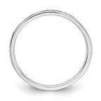14k White Gold 2mm 1/6 carat Diamond Channel Band