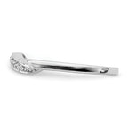 14k White Gold 1/20 carat Diamond Ring