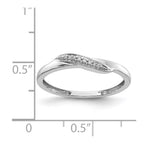 14k White Gold 1/20 carat Diamond Ring