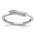 14k White Gold 1/20 carat Diamond Ring